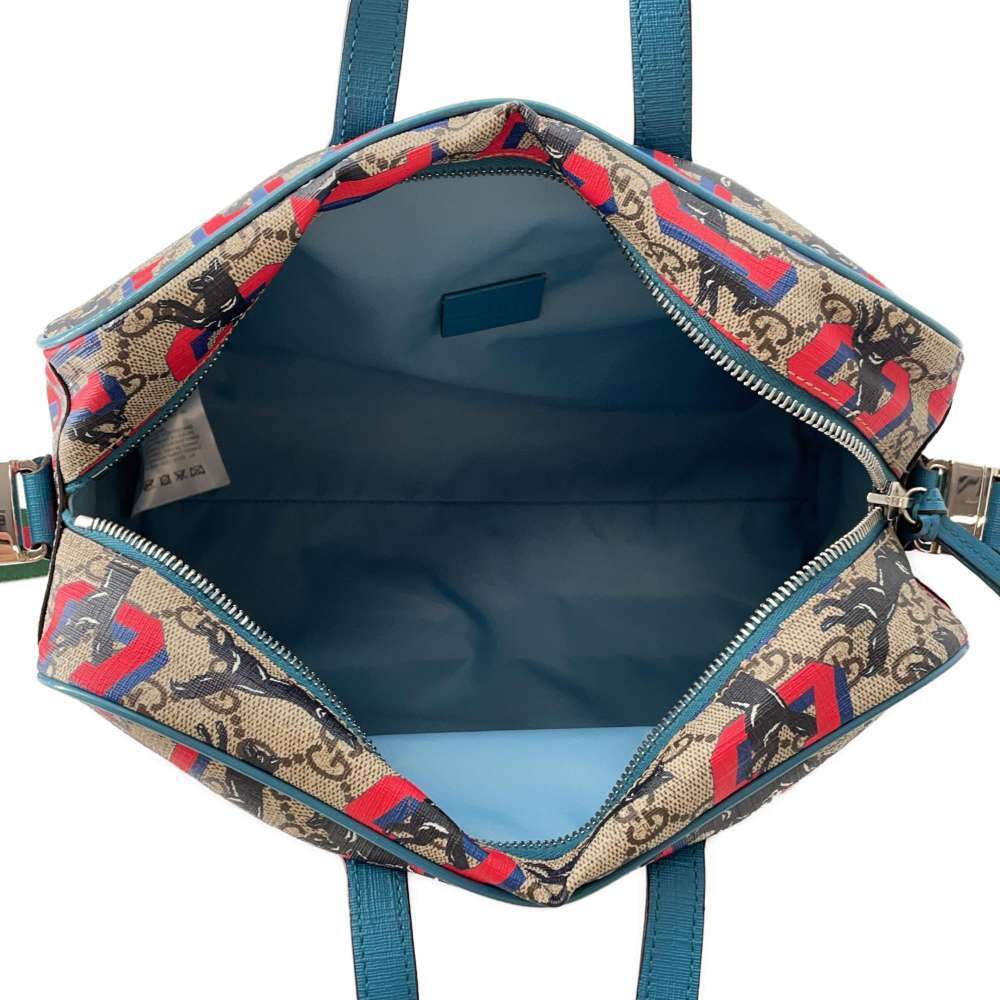 Gucci GG Supreme Wolf Handbag Shoulder Bag - Picture 6 of 12
